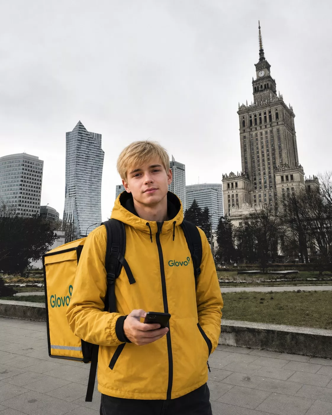 Перші три місяці у Варшаві я їздив на велосипеді з термосумкою і майже кинув університет