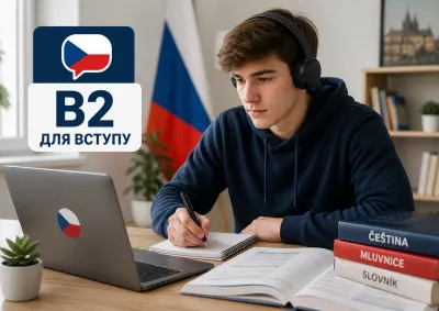 Чеська мова B2 для вступу до університету
