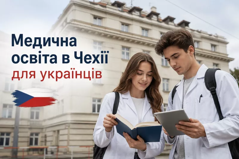 Медичні університети Чехії: вступ і вартість для українців