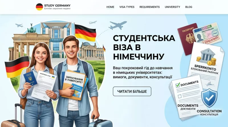 Студентська віза до Німеччини: документи і як оформити